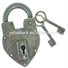 Antique Reproduction Heart Padlock